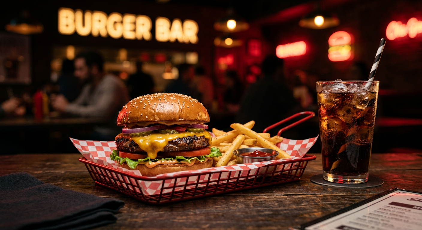 Burger Fries Drink Combo