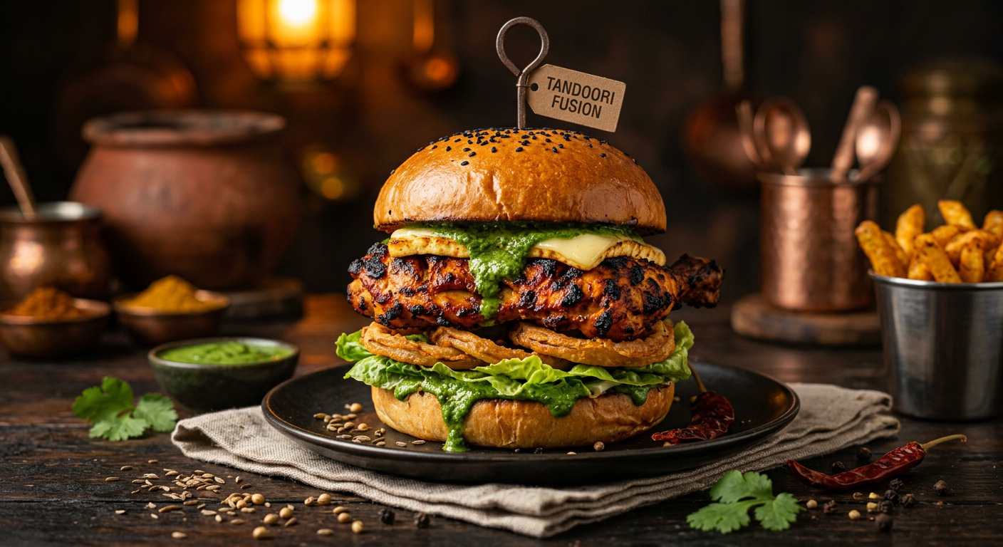 Tandoori Fusion Burger